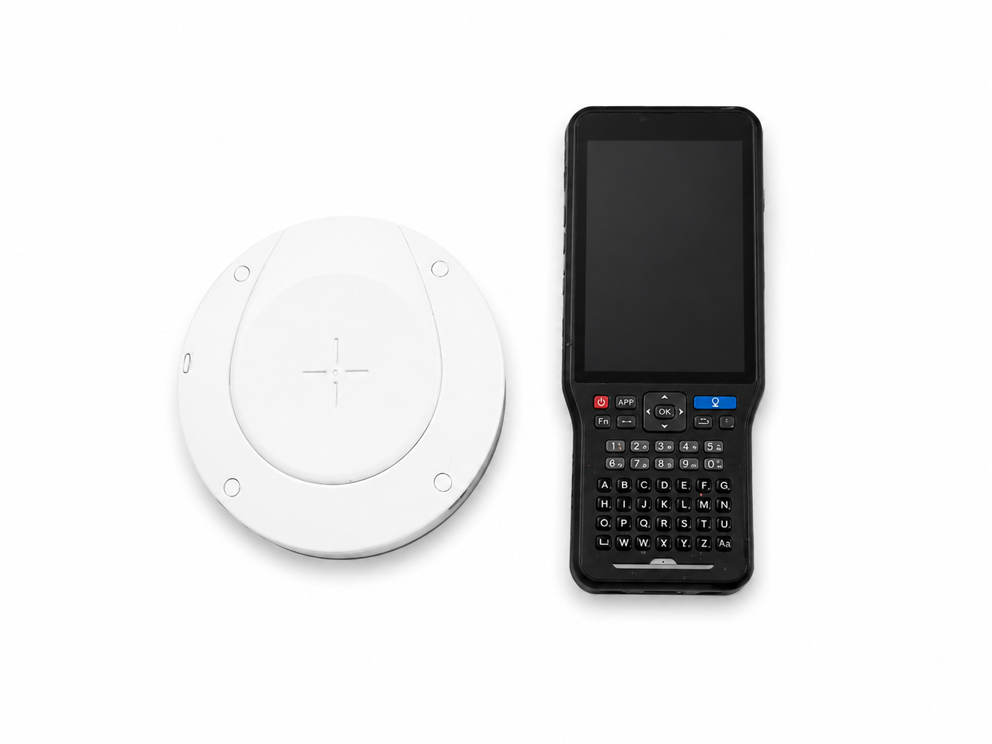 RTK GNSS imtuvas ir rugged lauko kontroleris