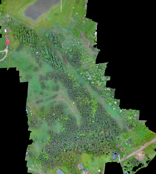 Ortofotoplanas — žemės sklypas
